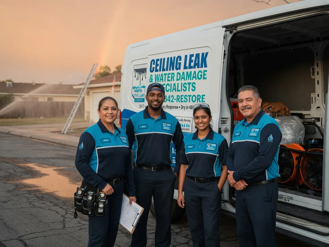 Ceiling Leak Cleanup company in Raleigh, ND